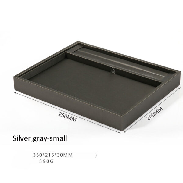 Jewelry Display Tray Multifunction Presentation Trays Pendant, Ring, Flat, Bracelet, Bangle, Brooch Tray & Leather TR033-c