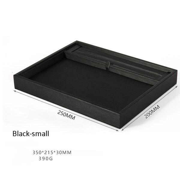 Jewelry Display Tray Multifunction Presentation Trays Pendant, Ring, Flat, Bracelet, Bangle, Brooch Tray & Leather TR033-e