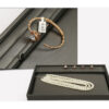 Jewelry Display Tray Multifunction Presentation Trays Pendant, Ring, Flat, Bracelet, Bangle, Brooch Tray & Leather TR033-f