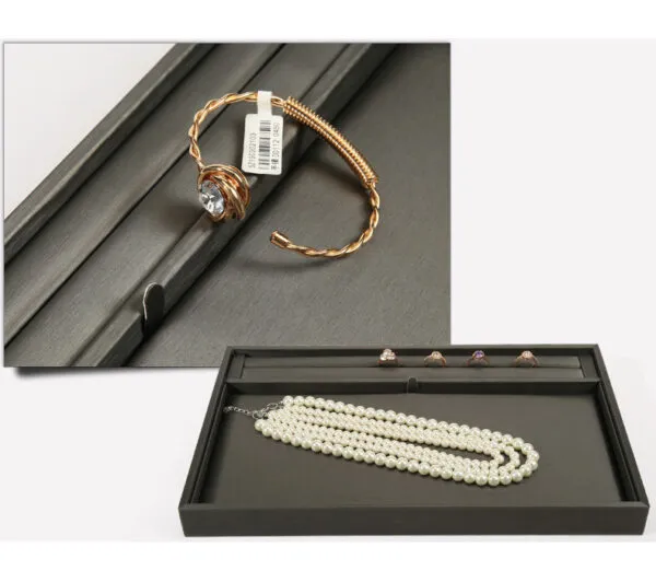 Jewelry Display Tray Multifunction Presentation Trays Pendant, Ring, Flat, Bracelet, Bangle, Brooch Tray & Leather TR033-f Jewelry Display Tray Multifunction Presentation Trays Pendant, Ring, Flat, Bracelet, Bangle, Brooch Tray & Leather TR033-f