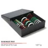 Jewelry Display Tray Multifunction Presentation Trays and Jewelry Set Tray & PU, Leather TR034-f