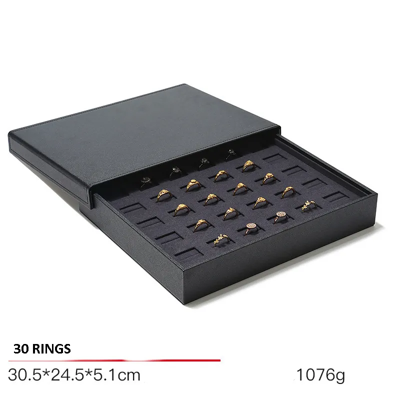 Jewelry Display Tray Multifunction Presentation Trays and Jewelry Set Tray & PU, Leather TR034-l