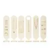 Jewelry Display Stand Set Beige Color & Microfiber Material DS175-a Jewelry Display Stand Set Beige Color & Microfiber Material DS175-a