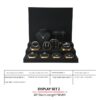 Jewelry Display Stand Set Black Color & Microfiber, Metal Material DS144-u