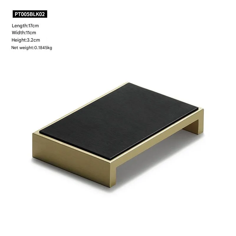 Jewelry Display Stand Set Black Color & PuLeather Fabric Material DS165-k