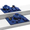 Jewelry Display Stand Set Blue Color & Microfiber Material DS167-h Jewelry Display Stand Set Blue Color & Microfiber Material DS167-h