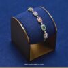 Jewelry Display Stand Set Blue Color & Microfiber Material DS167-i