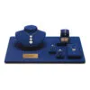 Jewelry Display Stand Set Blue Color & Microfiber Material DS167-k Jewelry Display Stand Set Blue Color & Microfiber Material DS167-k