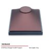 Jewelry Display Stand Set Brown, Grey Color & Leather Material DS157-f
