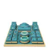 Jewelry Display Stand Set Green Color & , Leather Material DS150-v