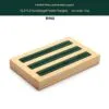 Jewelry Display Stand Set Green Color & Microfiber, Wood Material DS148-j