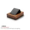 Jewelry Display Stand Set Grey Color & Microfiber, Wood Material DS161-b Jewelry Display Stand Set Grey Color & Microfiber, Wood Material DS161-b
