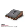 Jewelry Display Stand Set Grey Color & Microfiber, Wood Material DS161-f Jewelry Display Stand Set Grey Color & Microfiber, Wood Material DS161-f