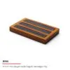 Jewelry Display Stand Set Grey Color & Microfiber, Wood Material DS161-j Jewelry Display Stand Set Grey Color & Microfiber, Wood Material DS161-j