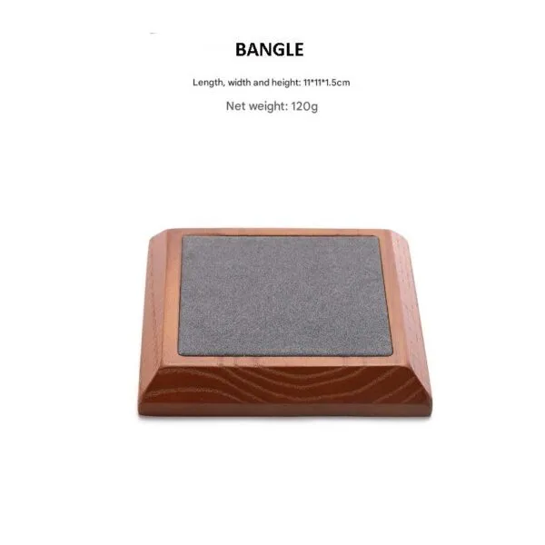 Jewelry Display Stand Set Grey Color & Microfiber, Wood Material DS161-n Jewelry Display Stand Set Grey Color & Microfiber, Wood Material DS161-n