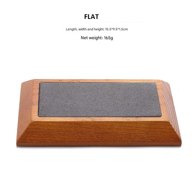 Jewelry Display Stand Set Grey Color & Microfiber, Wood Material DS161-p