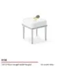 Jewelry Display Stand Set White Color & Microfiber, Meta Material DS156-aa Jewelry Display Stand Set White Color & Microfiber, Meta Material DS156-aa