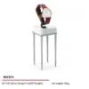 Jewelry Display Stand Set White Color & Microfiber, Meta Material DS156-b Jewelry Display Stand Set White Color & Microfiber, Meta Material DS156-b