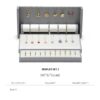 Jewelry Display Stand Set White, Grey Color & Leather Material DS163-e