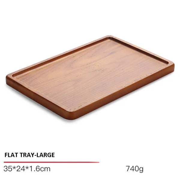 Jewelry Display Tray Beige Multifunction Presentation Flat Tray & Metal Material TR043-c