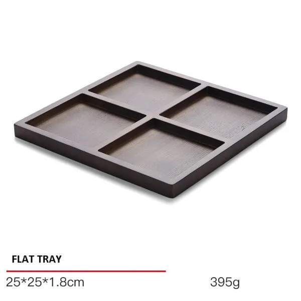 Jewelry Display Tray Beige Multifunction Presentation Flat Tray & Metal Material TR043-e
