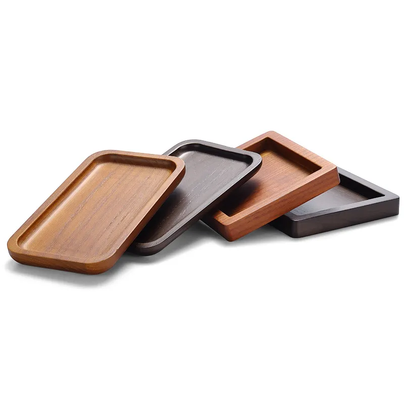 Jewelry Display Tray Beige Multifunction Presentation Flat Tray & Metal Material TR043-k