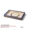 Jewelry Display Tray Beige Multifunction Presentation Trays Pendant, Ring Bracelet, Bangle, Brooch, Flat Tray & Fabric TR042-c