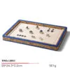 Jewelry Display Tray Beige Multifunction Presentation Trays Pendant, Ring Bracelet, Bangle, Brooch, Flat Tray & Fabric TR042-g