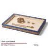 Jewelry Display Tray Beige Multifunction Presentation Trays Pendant, Ring Bracelet, Bangle, Brooch, Flat Tray & Fabric TR042-h