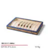 Jewelry Display Tray Beige Multifunction Presentation Trays Pendant, Ring Bracelet, Bangle, Brooch, Flat Tray & Fabric TR042-k