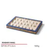 Jewelry Display Tray Beige Multifunction Presentation Trays Pendant, Ring Bracelet, Bangle, Brooch, Flat Tray & Fabric TR042-m