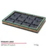 Jewelry Display Tray Black Multifunction Presentation Trays Pendant, Ring Bracelet, Bangle, Brooch, Flat Tray & Fabric TR041-e