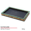 Jewelry Display Tray Black Multifunction Presentation Trays Pendant, Ring Bracelet, Bangle, Brooch, Flat Tray & Fabric TR041-g