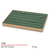 Jewelry Display Tray Green Multifunction Trays Pendant, Ring, Bangle, Flat Tray & Microfiber, Metal TR047-i