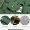 Jewelry Display Tray Green Multifunction Trays Pendant, Ring, Bangle, Flat Tray & Microfiber, Metal TR047-j