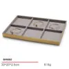 Jewelry Display Tray Grey Multifunction Trays Pendant, Ring, Bangle, Flat Tray & Microfiber, Velvet, Metal Leather TR046-g Jewelry Display Tray Grey Multifunction Trays Pendant, Ring, Bangle, Flat Tray & Microfiber, Velvet, Metal Leather TR046-g