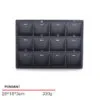 Jewelry Display Tray Grey Multifunction Trays Pendant, Ring Bracelet, Flat Tray & Microfiber, Leather TR045-d