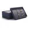 Jewelry Display Tray Grey Multifunction Trays Pendant, Ring Bracelet, Flat Tray & Microfiber, Leather TR045-l