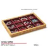Jewelry Display Tray Red Multifunction Presentation Trays Pendant, Ring Bracelet, Bangle, Brooch, Flat Tray & Fabric TR039-d