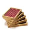 Jewelry Display Tray Red Multifunction Presentation Trays Pendant, Ring Bracelet, Bangle, Brooch, Flat Tray & Fabric TR039-j