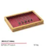 Jewelry Display Tray Red Multifunction Presentation Trays Pendant, Ring Bracelet, Bangle, Brooch, Flat Tray & Fabric TR039-k