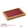 Jewelry Display Tray Red Multifunction Presentation Trays Pendant, Ring Bracelet, Bangle, Brooch, Flat Tray & Fabric TR039-n