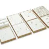 Jewelry Display Tray White Multifunction Trays Chain, Pendant, Ring, Bangle, Earring, Bracelet, Loose Diamond Tray & Leather TR051-a Jewelry Display Tray White Multifunction Trays Chain, Pendant, Ring, Bangle, Earring, Bracelet, Loose Diamond Tray & Leather TR051-a