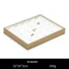 Jewelry Display Tray White Multifunction Trays Chain, Pendant, Ring, Bangle, Earring, Bracelet, Loose Diamond Tray & Leather TR051-d Jewelry Display Tray White Multifunction Trays Chain, Pendant, Ring, Bangle, Earring, Bracelet, Loose Diamond Tray & Leather TR051-d