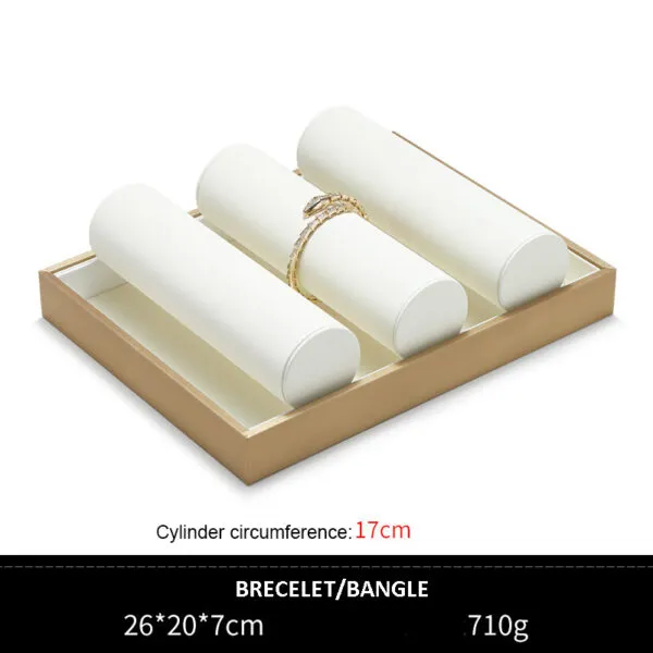 Jewelry Display Tray White Multifunction Trays Chain, Pendant, Ring, Bangle, Earring, Bracelet, Loose Diamond Tray & Leather TR051-g Jewelry Display Tray White Multifunction Trays Chain, Pendant, Ring, Bangle, Earring, Bracelet, Loose Diamond Tray & Leather TR051-g