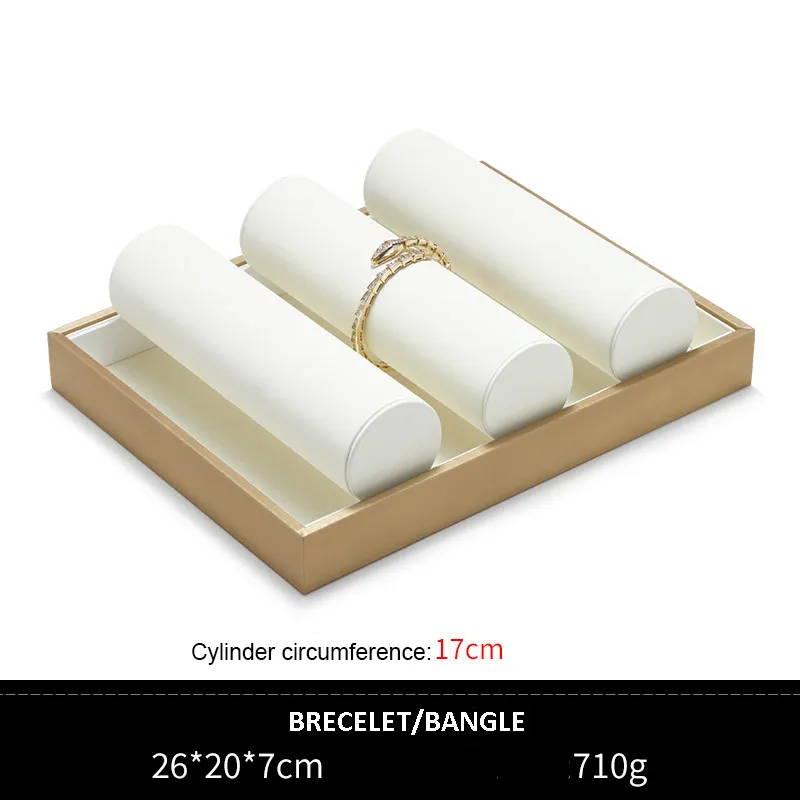 Jewelry Display Tray White Multifunction Trays Chain, Pendant, Ring, Bangle, Earring, Bracelet, Loose Diamond Tray & Leather TR051-g Jewelry Display Tray White Multifunction Trays Chain, Pendant, Ring, Bangle, Earring, Bracelet, Loose Diamond Tray & Leather TR051-g