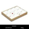 Jewelry Display Tray White Multifunction Trays Chain, Pendant, Ring, Bangle, Earring, Bracelet, Loose Diamond Tray & Leather TR051-m Jewelry Display Tray White Multifunction Trays Chain, Pendant, Ring, Bangle, Earring, Bracelet, Loose Diamond Tray & Leather TR051-m