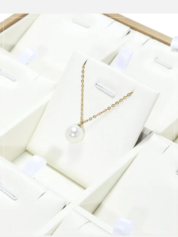 Jewelry Display Tray White Multifunction Trays Chain, Pendant, Ring, Bangle, Earring, Bracelet, Loose Diamond Tray & Leather TR051-o Jewelry Display Tray White Multifunction Trays Chain, Pendant, Ring, Bangle, Earring, Bracelet, Loose Diamond Tray & Leather TR051-o