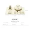 Jewelry Watch Display Stand Set Beige Color & Microfiber Material DS169-f