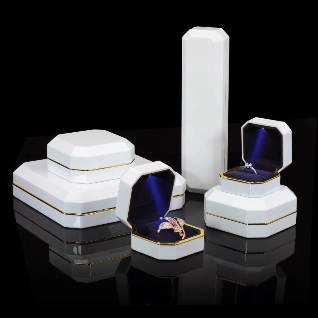 Jewellery Storage Box with LED Light JB131-b